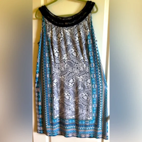 dress barn casual Dress Barn Casual A-Line Dress S (4-6) New